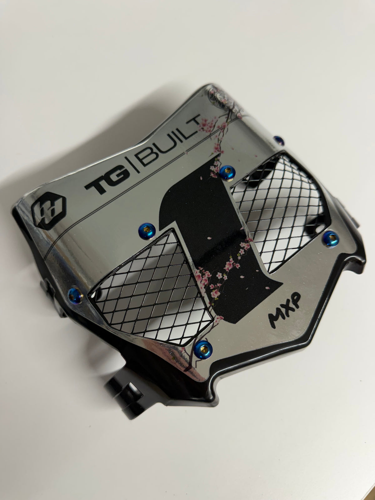 *Blossom Series* Real Titanium Vented Plate