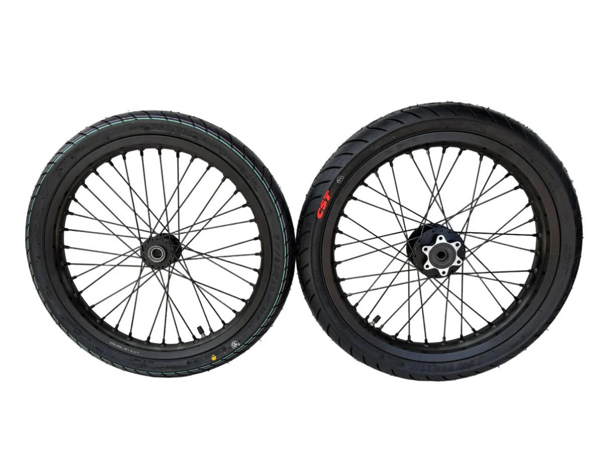 17” Supermoto Wheel Set For Talaria XXX/MX3/MX4 CST