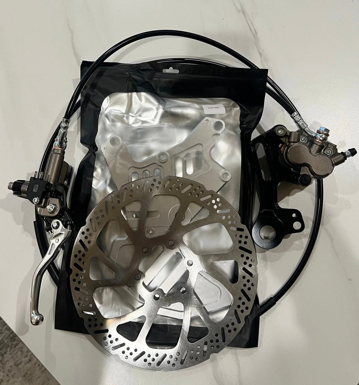 Surron Light Bee/Eride Pro Rear Moto Brake - Dual Caliper Kit