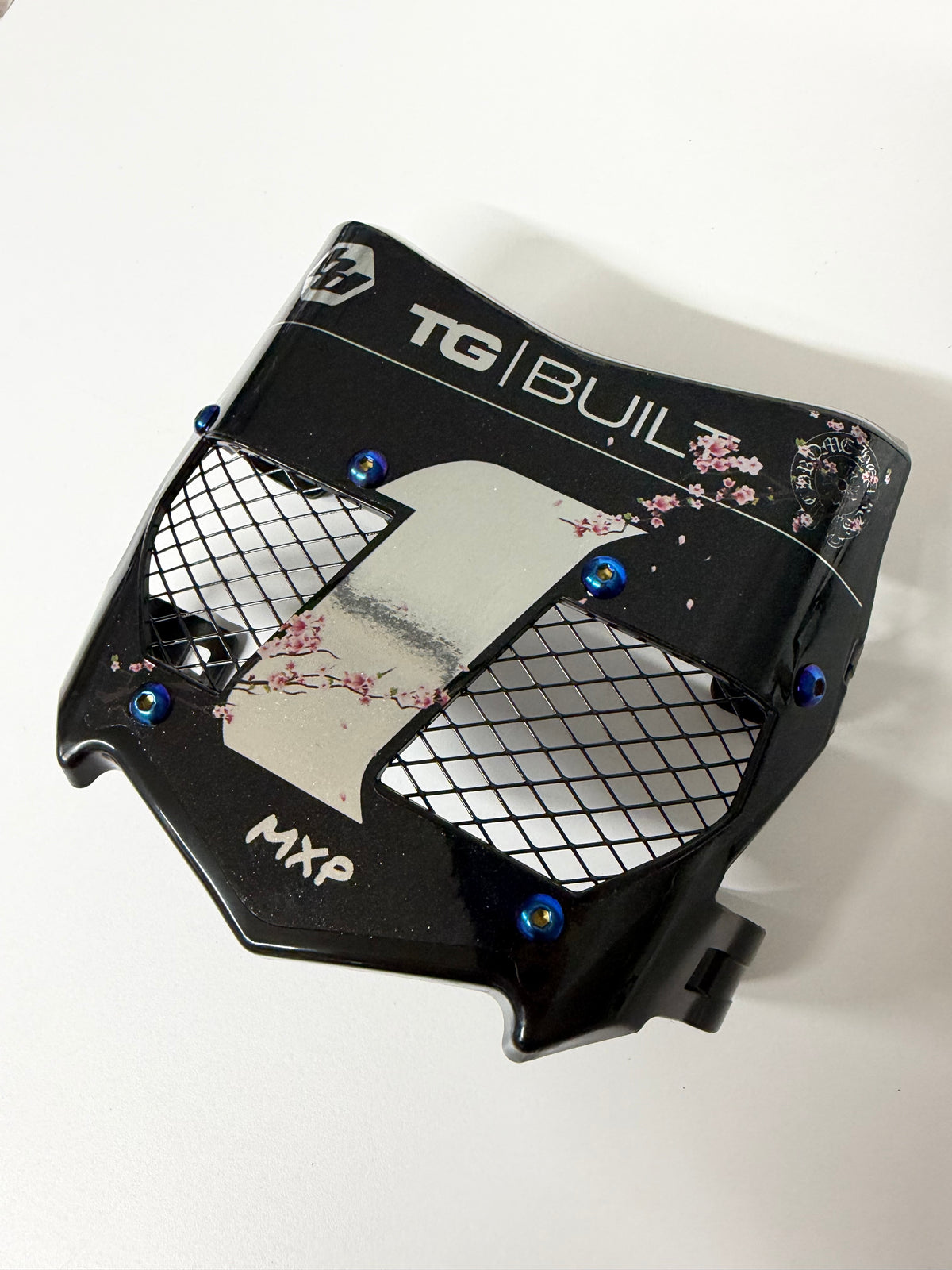*Blossom Series* Real Titanium Vented Plate