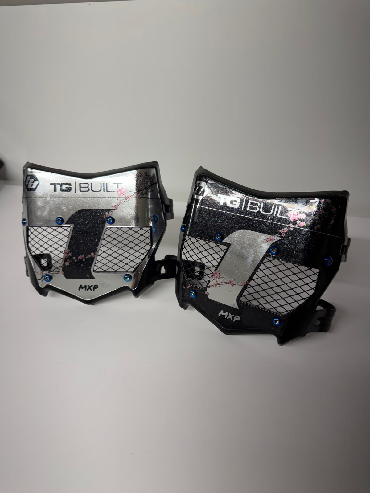 *Blossom Series* Real Titanium Vented Plate