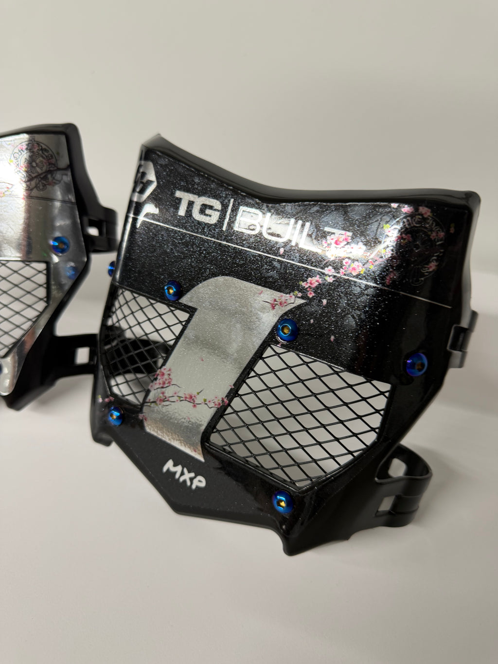 *Blossom Series* Real Titanium Vented Plate